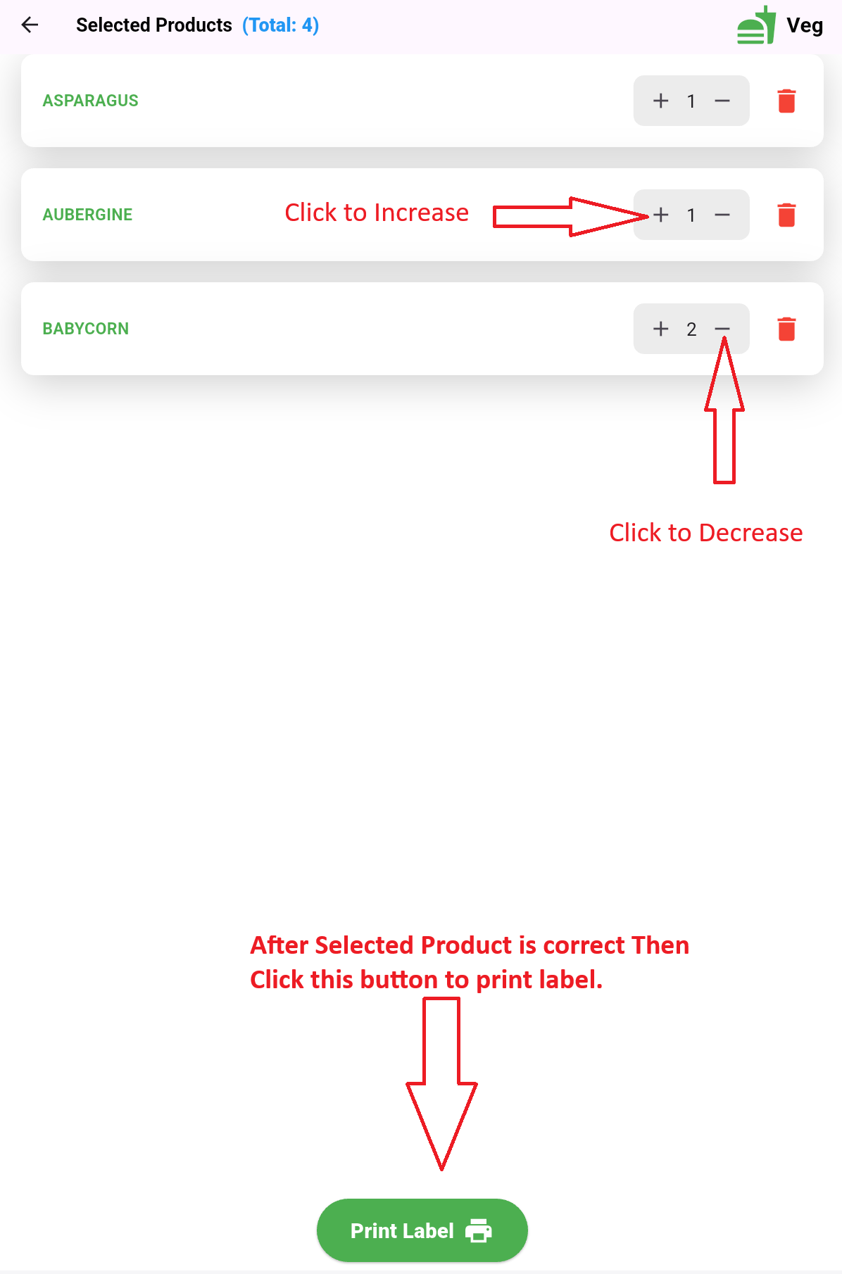 Click on the Import button